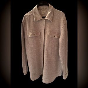 JONES New York Cotton and linen unisex shirt.